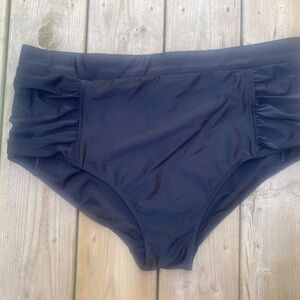 High Waisted Black Swim Suit Bottom